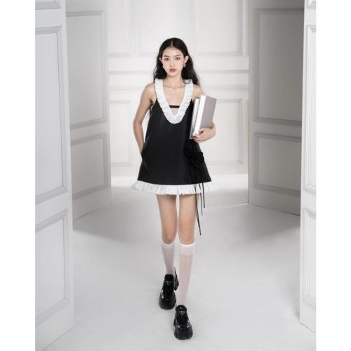 Minji Trapeze Dress_TH59.23_The SWAN Closet Brand