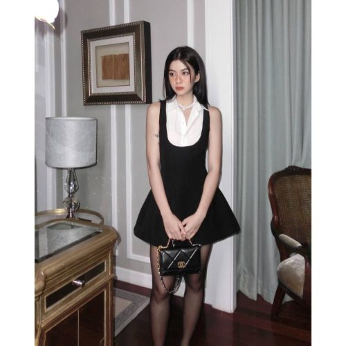 NABI Mini Dress_TH59.10_The SWAN Closet Brand_ชุดนาบี