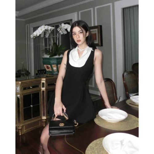 NABI Mini Dress_TH59.10_The SWAN Closet Brand_ชุดนาบี