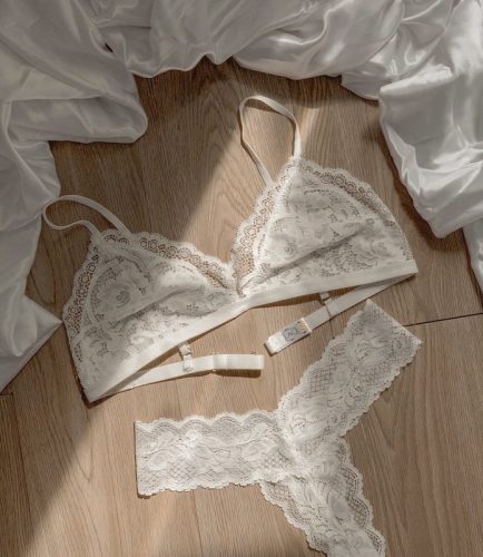 Underwear Set_LA194.23_LACE Brand_เซ็ตชุดชั้นใน : เสื้อบุนวม + กางเกงชั้นใน