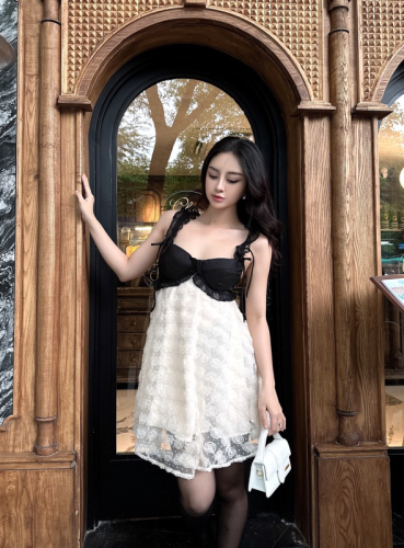 Party CoCo Babydoll Dress_BV.58.27_B’vilys Brand_CoCo Dress ทรงตุ๊กตาทารกเหมาะกับงานปาร์ตี้ เซ็กซี่ อวดช่วงหน้าอกแต่ก็น่ารักไม่แพ้กัน