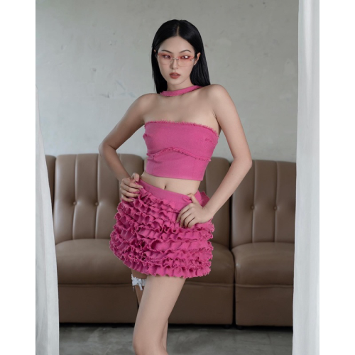 Barbie Set_Tube Top+Mini Skirt_TH59.32_The SWAN Closet Brand