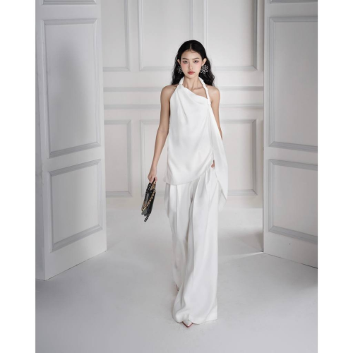 Lalia Set Halter Top+ Trousers_TH59.29_The SWAN Closet Brand