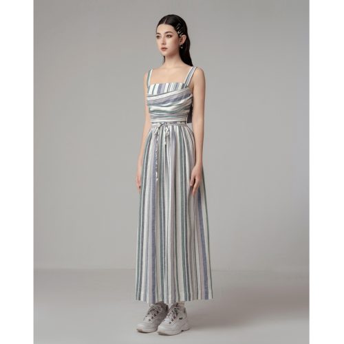 Grace Linen Maxi Dress_CO18.2_Collide Brand_เดรสเกรซ เวอร์ชั่น 2024 ผ้าลินิน