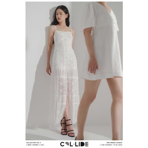 Clemence Maxi Dress_CO18.18_Collide Brand_ แม็กซี่เดรส Clemence