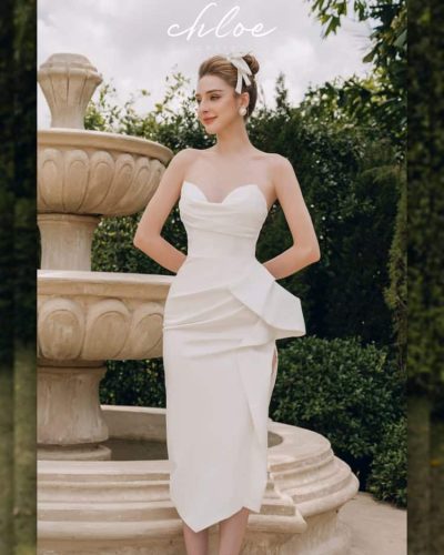 Chloe Maine Bustier Dress_CH17.18_Chloe Bridal Brand_ ชุดเดรสที่ออกแบบโดยเฉพาะ Chloe Maine 22