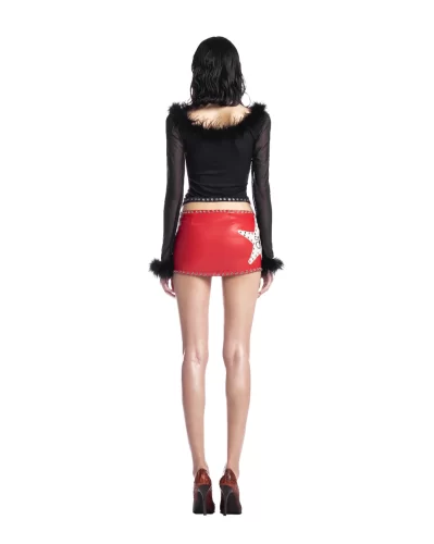 Sia Mini Skirt_HU64.8_Huelleyrose Brand_Sia Skirt