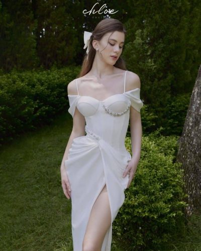 Chloe Liana Off The Shoulder Dress_CH17.17_Chloe Bridal Brand_ชุดเดรสที่ออกแบบโดยเฉพาะ Chloe Liana 23