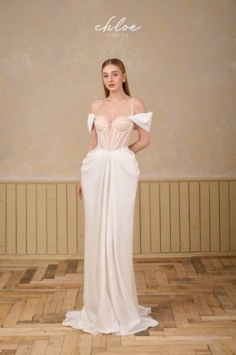 Chloe Fausta Trumpet Dress _CH17.10_Chloe Bridal Brand_ชุดเดรสที่ออกแบบโดยเฉพาะ Chloe Fausta 24