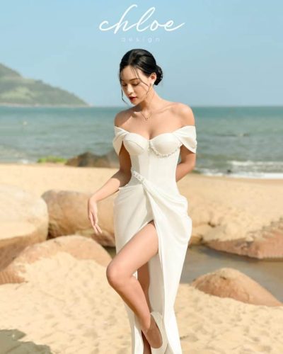 Chloe Liana Off The Shoulder Dress_CH17.17_Chloe Bridal Brand_ชุดเดรสที่ออกแบบโดยเฉพาะ Chloe Liana 23