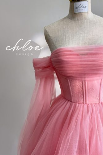 Chloe Gwen Bustier Dress_CH17.16_Chloe Bridal Brand_ชุดเดรสที่ออกแบบโดยเฉพาะ Chloe Gwen 19