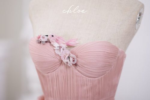 Chloe Sabrina Bustier Dress_CH17.15_Chloe Bridal Brand_ชุดเดรสที่ออกแบบโดยเฉพาะ Chloe Sabrina 24