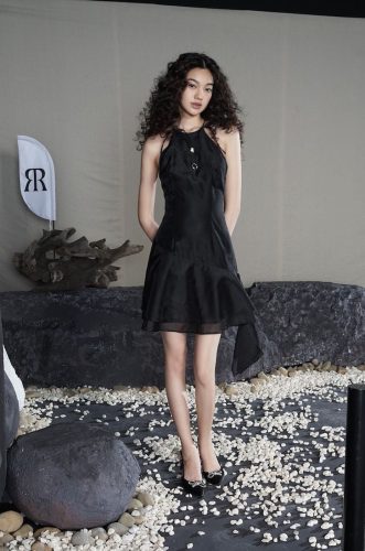 Black Halter Neck Mini Dress_RA49.19_อาหรับ Brand_PRIME 18