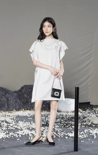 Silver Short Straight Dress_RA49.4_อาหรับ Brand_PRIME 03