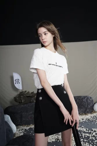 Black Short A Line Skirt_RA49.17_อาหรับ Brand_PRIME 16