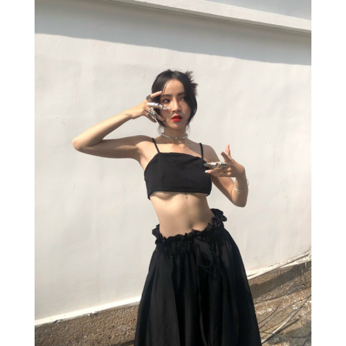 2S Tube Top_HY203.17_Hy Maison Brand_เสื้อสตรีคัพ 2s