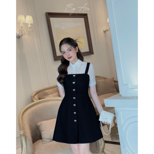 Halter Mini Dress_AR42.8_ARA Store Brand_ชุดเสื้อชั้นในสตรีเทียมพร้อมเครื่องประดับV20