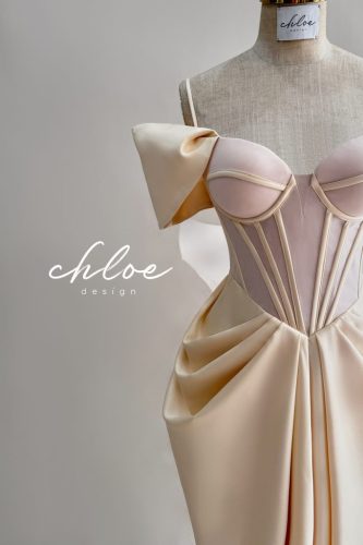 Chloe Fausta Trumpet Dress _CH17.10_Chloe Bridal Brand_ชุดเดรสที่ออกแบบโดยเฉพาะ Chloe Fausta 24