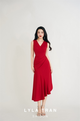 Body dress_Alexa Dress_LY4.5_LYLA TRAN Brand_Alexa Dress Đỏ