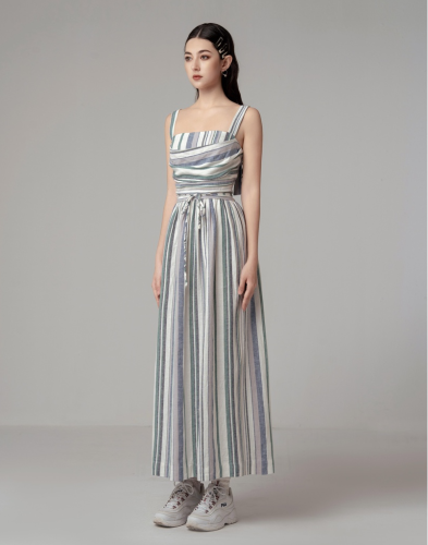 Grace Linen Maxi Dress_CO18.2_Collide Brand_เดรสเกรซ เวอร์ชั่น 2024 ผ้าลินิน