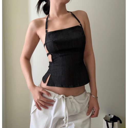 Cera Halter Top_TH193.1_Thestan Brand_เสื้อชั้นในสตรีไม่มีสายหนัง Cera Top