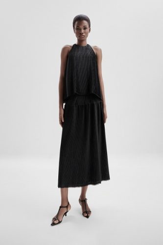 MARIS FLARED MIDI SKIRT_BO77.4_Bonjour Brand