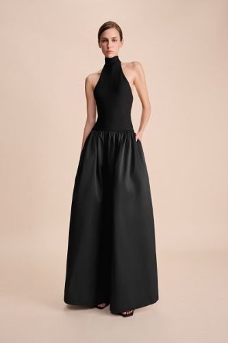 EMILY HALTER NECK MAXI DRESS_BO77.1_Bonjour Brand