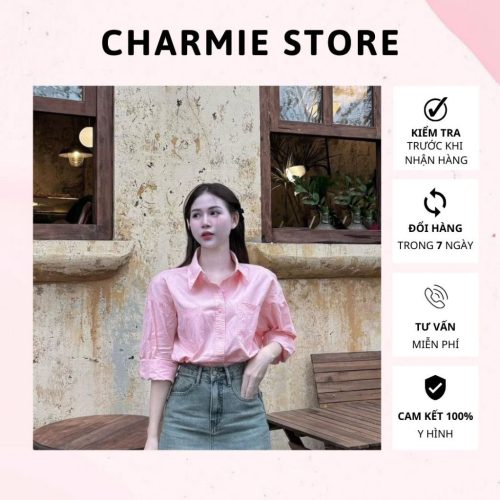 Long Sleeve Shirt With Three Color_CH67.2_Charmie Brand_เสื้อแขนยาวมี 3 สี