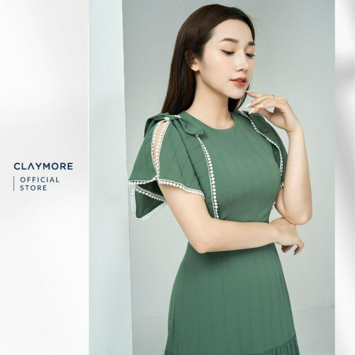 Midi Dress_CDX2S3F12901_Claymore Fashion Brand_Váy Đầm Midi