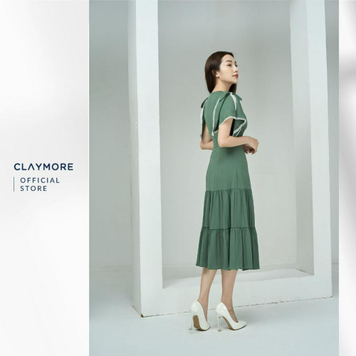 Midi Dress_CDX2S3F12901_Claymore Fashion Brand_Váy Đầm Midi