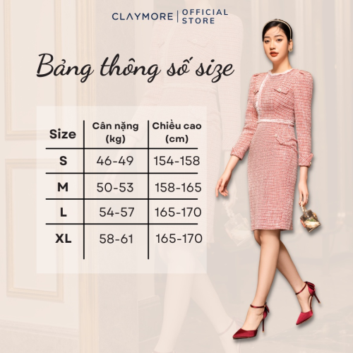 Pleated A Line Dress_CFDAS211417_Claymore Fashion Brand_Đầm A xếp ly hông tay xếp