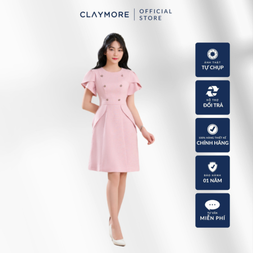 Body A Line Dress_CDB2S3F02710_Claymore Fashion Brand_Váy Đầm Ôm A