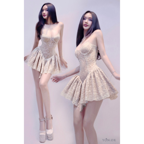 YO25.1_Y O N . O X Brand_ CREAMY DRESS