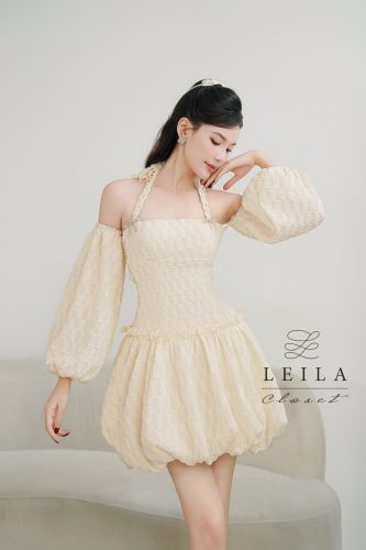 Luna Off The Shoulder Mini Dress_LE14.18_Leila Closet Brand_Luna Dress