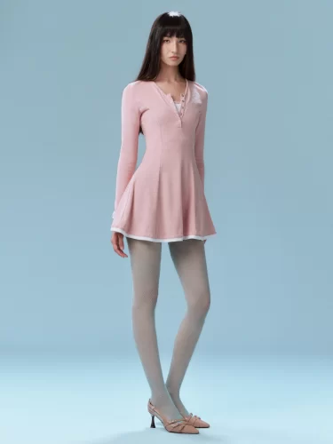 Earl Mini Dress_072423PK1_RECHIC BRAND_เอิร์ลเดรสสั้น