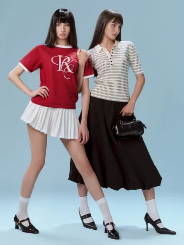 Asha Mini Skirt_072425DBL1_RECHIC BRAND_ กระโปรงอาชา