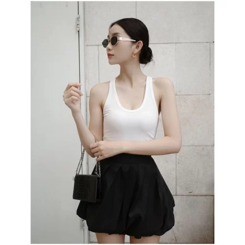 Lula Mini Skirt_JO202.34_Joven Brand_กระโปรง Lula Tung Bi ของผู้หญิงพร้อมกระโปรงจีบเป๋