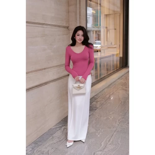 Teli Maxi Skirt_CO200.29_Cocobebe Brand_กระโปรงยาวทรงหางปลายางยืด