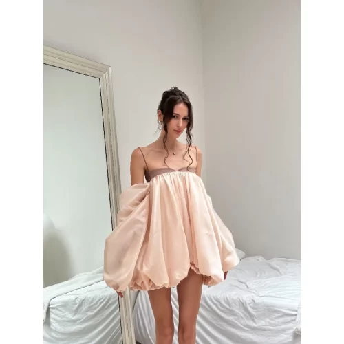 Lavish Mini Dress_ON63.38_OnOn Made Brand_มินิเดรสสุดอลังการ