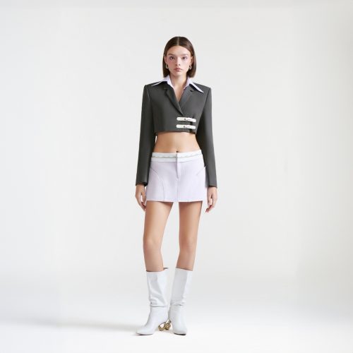 Holy Grail Mini Skirt_DE37.38_DEAR JOSÉ Brand_กระโปรงกางเกงขาสั้นผ้าชิโน