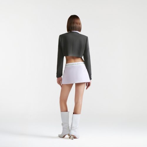 Holy Grail Mini Skirt_DE37.38_DEAR JOSÉ Brand_กระโปรงกางเกงขาสั้นผ้าชิโน