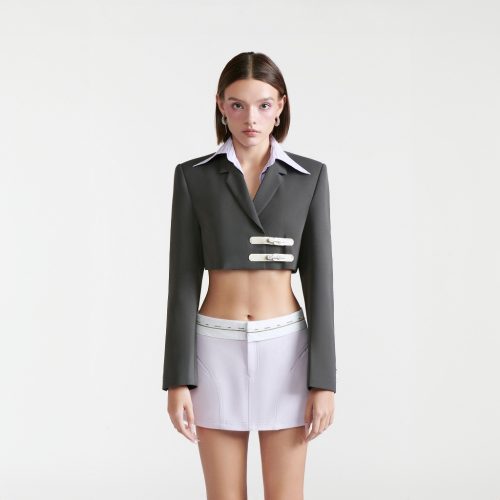 Holy Grail Mini Skirt_DE37.38_DEAR JOSÉ Brand_กระโปรงกางเกงขาสั้นผ้าชิโน