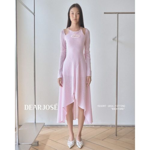 Tulipe Long Dress_DE37.32_DEAR JOSÉ Brand_เดรสยาวแขนยาว